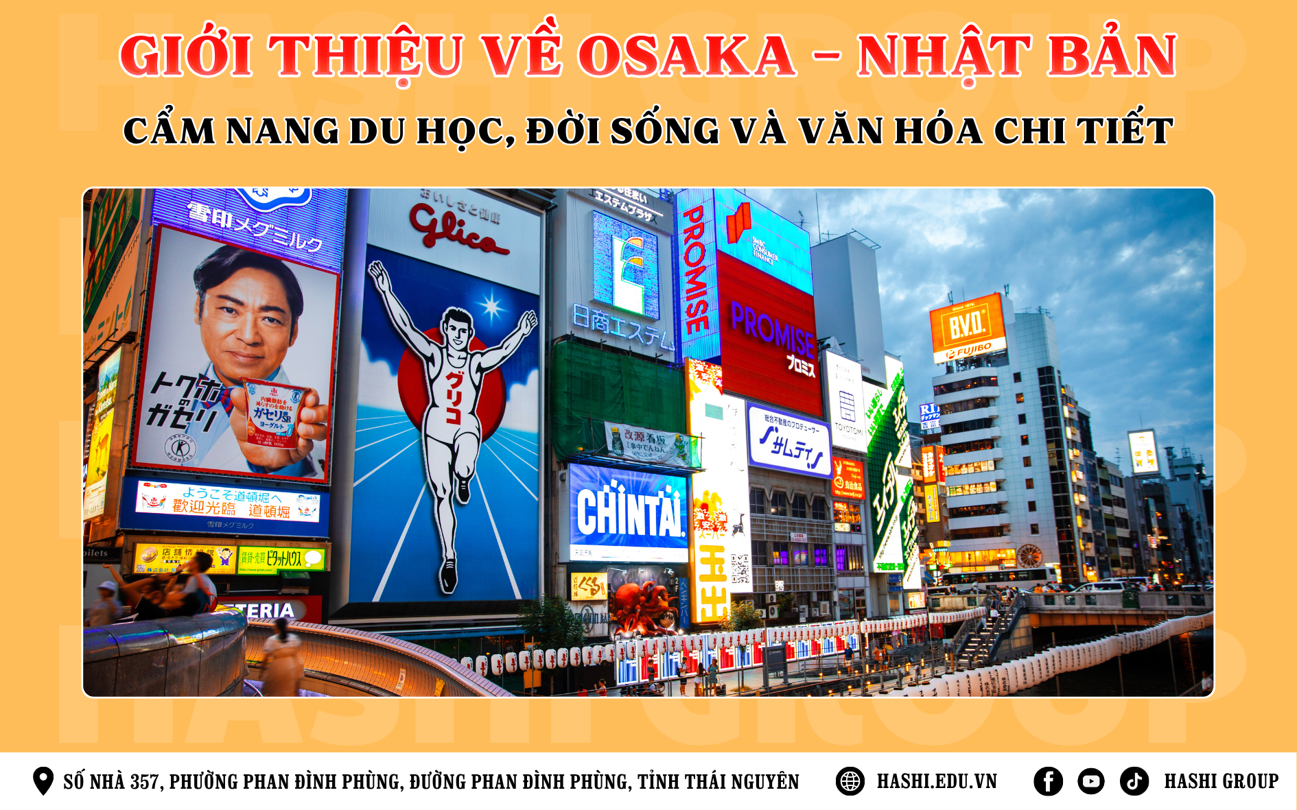 Osaka Nhật Bản – Cẩm nang du học, đời sống và văn hóa chi tiết